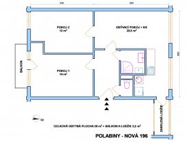 POLABINY byt 3+kk - Nová